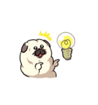 パグの夢（個別スタンプ：24）