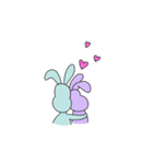 うさぎ達はみんな友だち（個別スタンプ：36）