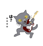 Rock'n'Cat 基本編 〈カスタム版〉（個別スタンプ：18）