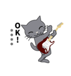 Rock'n'Cat 基本編 〈カスタム版〉（個別スタンプ：26）