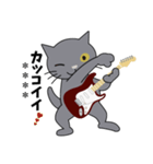 Rock'n'Cat 基本編 〈カスタム版〉（個別スタンプ：35）