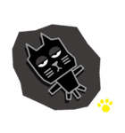 カク猫のスタンプ3 （黒猫）（個別スタンプ：2）