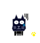 カク猫のスタンプ3 （黒猫）（個別スタンプ：12）