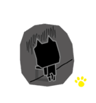 カク猫のスタンプ3 （黒猫）（個別スタンプ：23）
