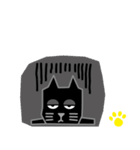 カク猫のスタンプ3 （黒猫）（個別スタンプ：30）