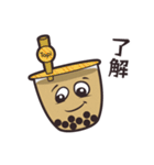 タピオカ LOVE♥中国語（繁体字版）（個別スタンプ：16）