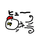トリです。。。（個別スタンプ：11）