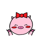 ぶた。（個別スタンプ：16）