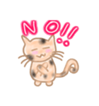 ミケちゃんの日常会話にゃ（個別スタンプ：4）