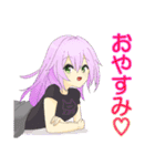 虚構アニメ「猫かぶりな日曜日」スタンプ（個別スタンプ：2）