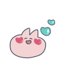 うさぎとにわとりといぬ（個別スタンプ：1）