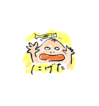 頑張るヘロシ（個別スタンプ：3）