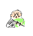 頑張るヘロシ（個別スタンプ：4）
