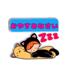 着ぐるみみりこちゃん 日常会話（個別スタンプ：11）