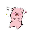 おとなしいブタ（個別スタンプ：13）