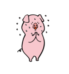 おとなしいブタ（個別スタンプ：21）