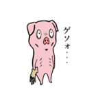 おとなしいブタ（個別スタンプ：36）