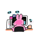うさぎとおともだちスタンプ2（個別スタンプ：14）