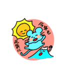 うさぎとおともだちスタンプ2（個別スタンプ：40）