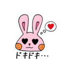 人生いろいろ ～human＆rabbit～（個別スタンプ：36）