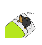 ダルそうなダックス（個別スタンプ：22）