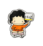 もじゃスタンプ 4（個別スタンプ：1）