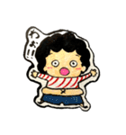 もじゃスタンプ 4（個別スタンプ：19）