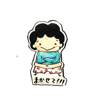 もじゃスタンプ 4（個別スタンプ：21）