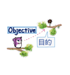 塵も積モモンガ（ビジネス英語だべさ）（個別スタンプ：37）