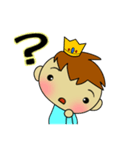 赤ちゃんスタンプ☆わが家の王子様（個別スタンプ：17）