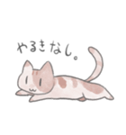 ゆるだるねこ（個別スタンプ：1）