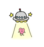 キモかわいいハートのスタンプ（個別スタンプ：24）