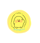 のんびり日常会話きいろいどうぶつ（個別スタンプ：8）