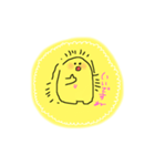 のんびり日常会話きいろいどうぶつ（個別スタンプ：12）