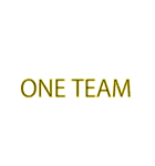 One Team ワンチーム（個別スタンプ：6）