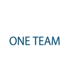 One Team ワンチーム（個別スタンプ：8）