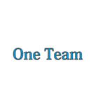 One Team ワンチーム（個別スタンプ：25）