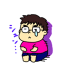 ふわめがね君（個別スタンプ：14）
