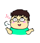 ふわめがね君（個別スタンプ：15）