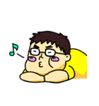 ふわめがね君（個別スタンプ：17）