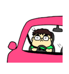ふわめがね君（個別スタンプ：24）