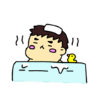 ふわめがね君（個別スタンプ：30）
