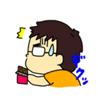 ふわめがね君（個別スタンプ：38）