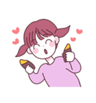 サツマイモ少女（個別スタンプ：1）