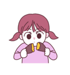 サツマイモ少女（個別スタンプ：2）