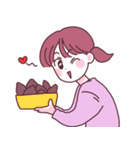 サツマイモ少女（個別スタンプ：8）