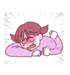 サツマイモ少女（個別スタンプ：9）