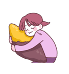 サツマイモ少女（個別スタンプ：11）