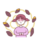 サツマイモ少女（個別スタンプ：15）