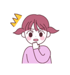 サツマイモ少女（個別スタンプ：17）